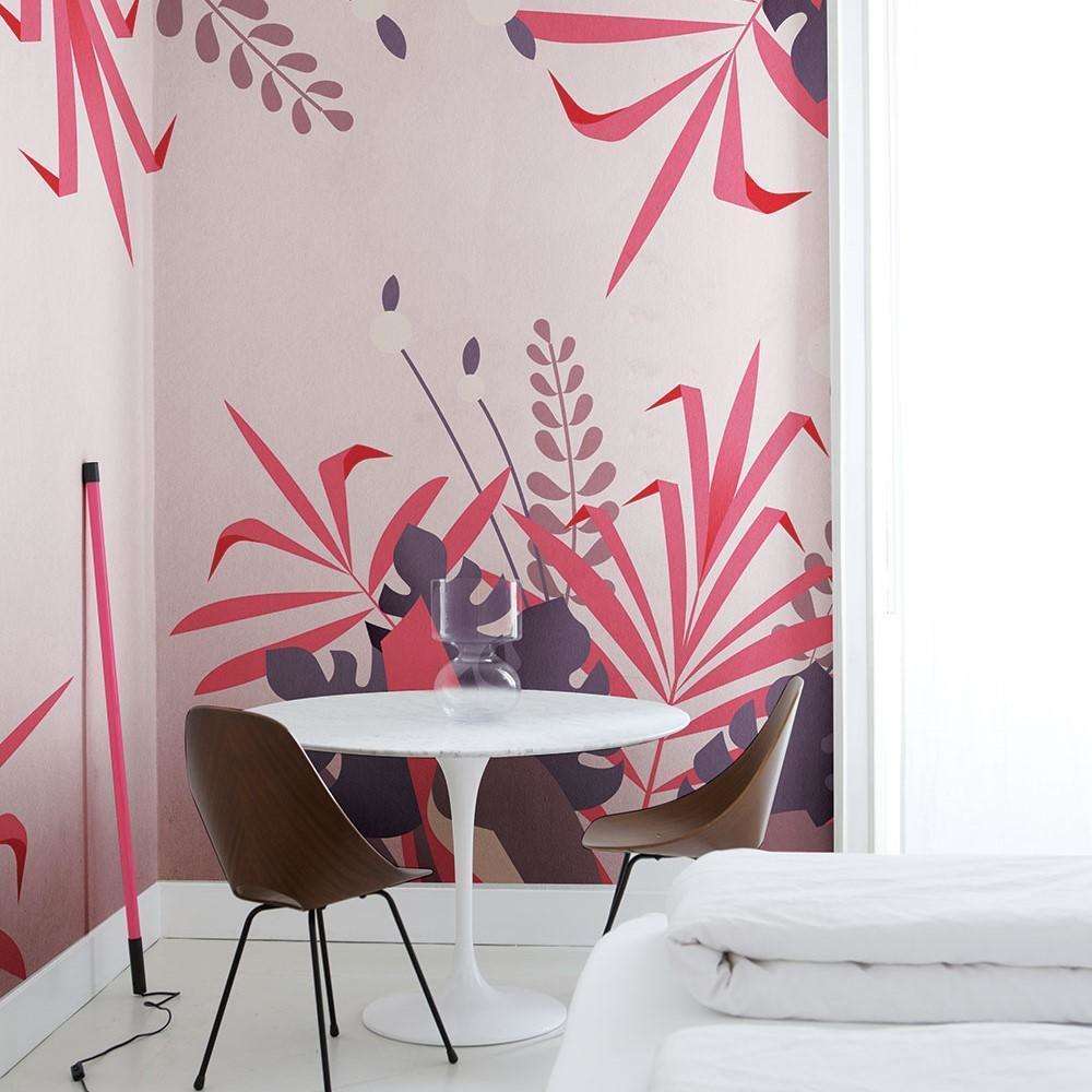 Pink Room wallpaper from LondonArt wallpaper – Selected Wallpapers