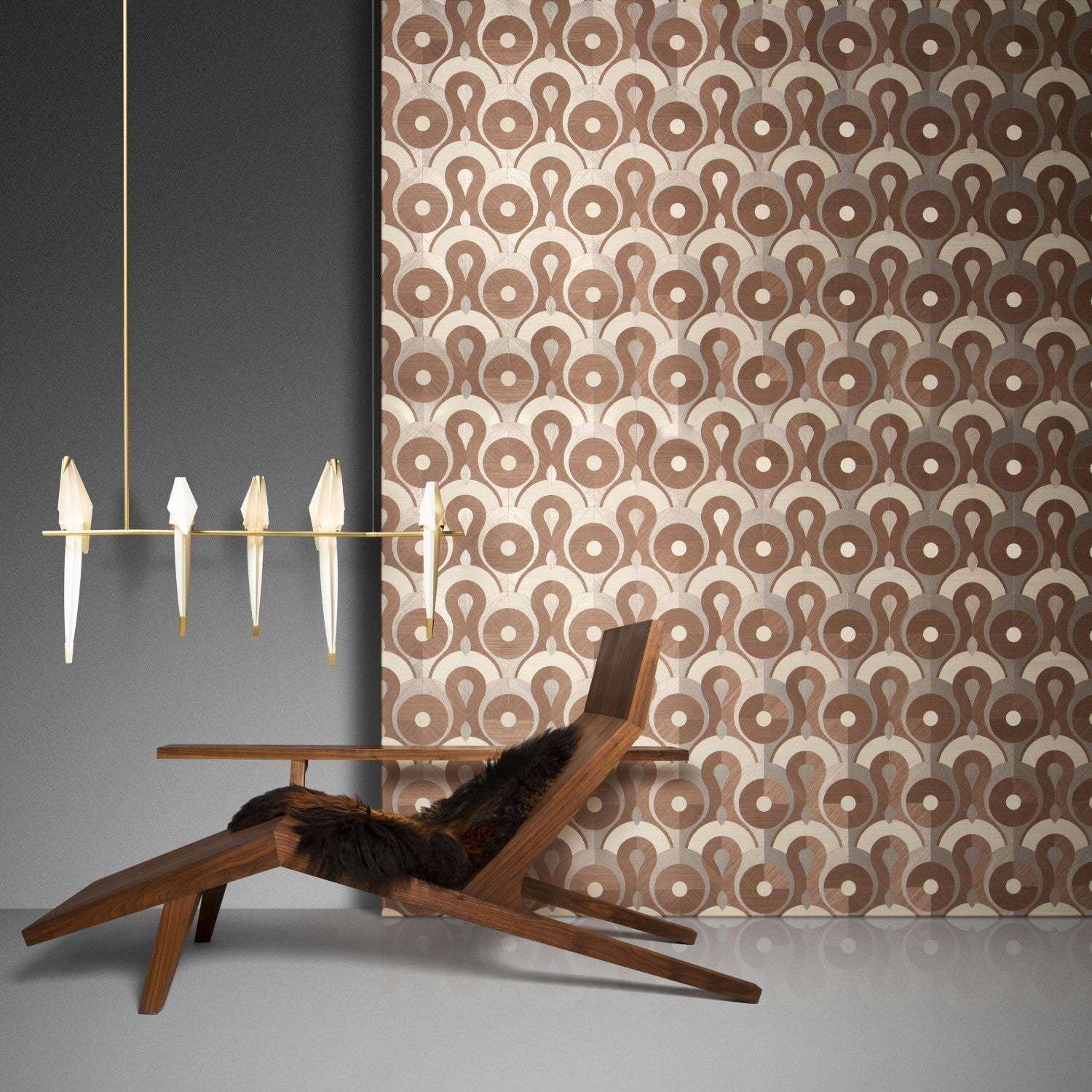 Queen Cobra wallpaper Moooi | Design wallpaper Queen Cobra MO4010