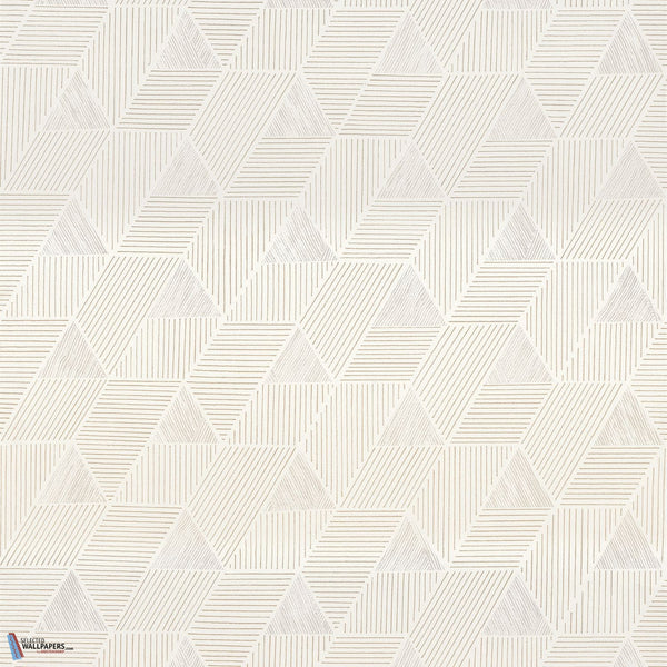 Méroé behang-behang-Casamance-Blanc/Doré-Rol-Selected Wallpapers &amp; Interiors