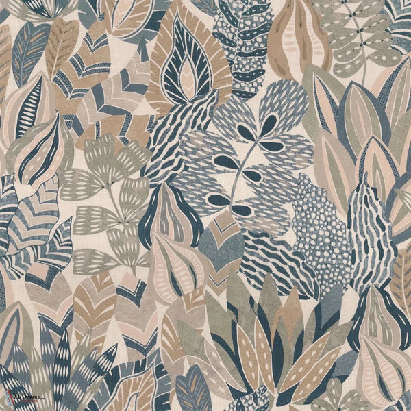 Alfabia behang-Casamance-wallpaper-tapete-Pierre Bleue/Travertin-Rol-Selected-Wallpapers-Interiors