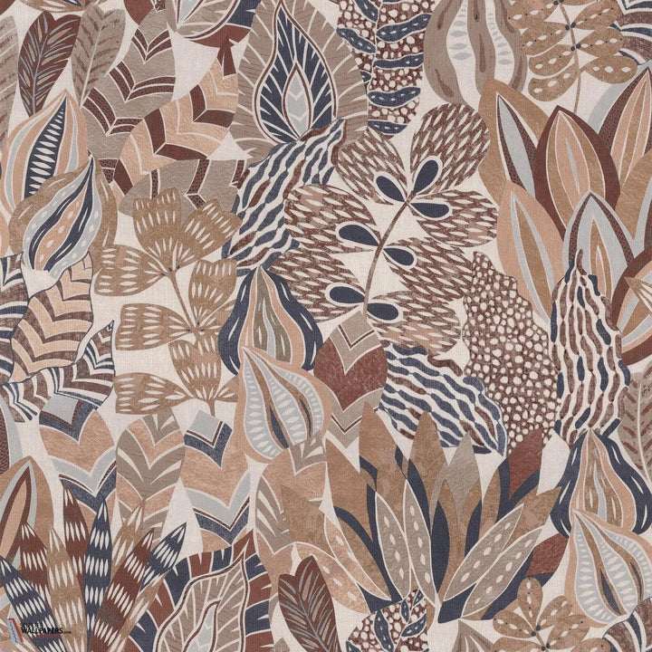 Alfabia behang-Casamance-wallpaper-tapete-Acajou/Taupe-Rol-Selected-Wallpapers-Interiors