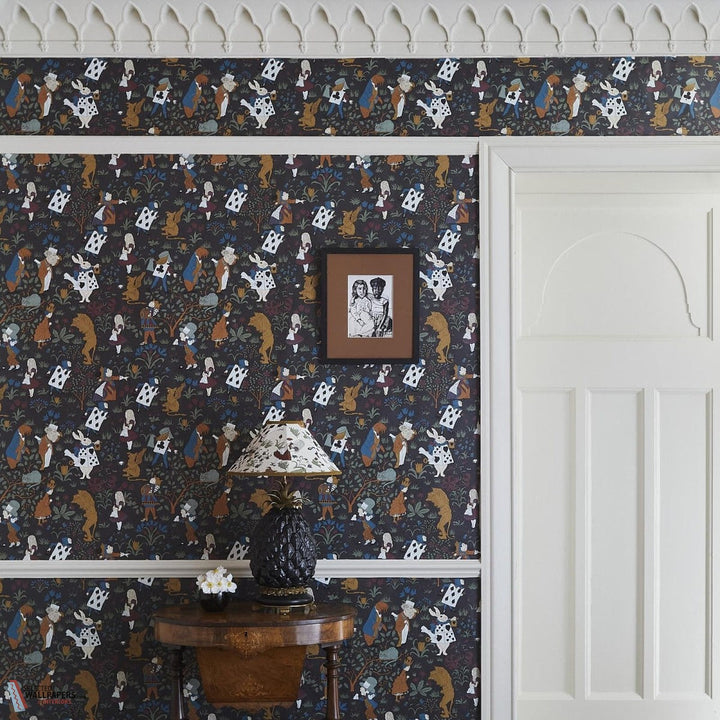 Alice in Wonderland-House of Hackney-behang-tapete-wallpaper-Selected-Wallpapers-Interiors