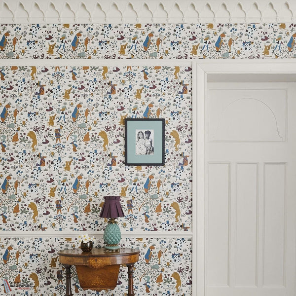 Alice in Wonderland-House of Hackney-behang-tapete-wallpaper-Selected-Wallpapers-Interiors