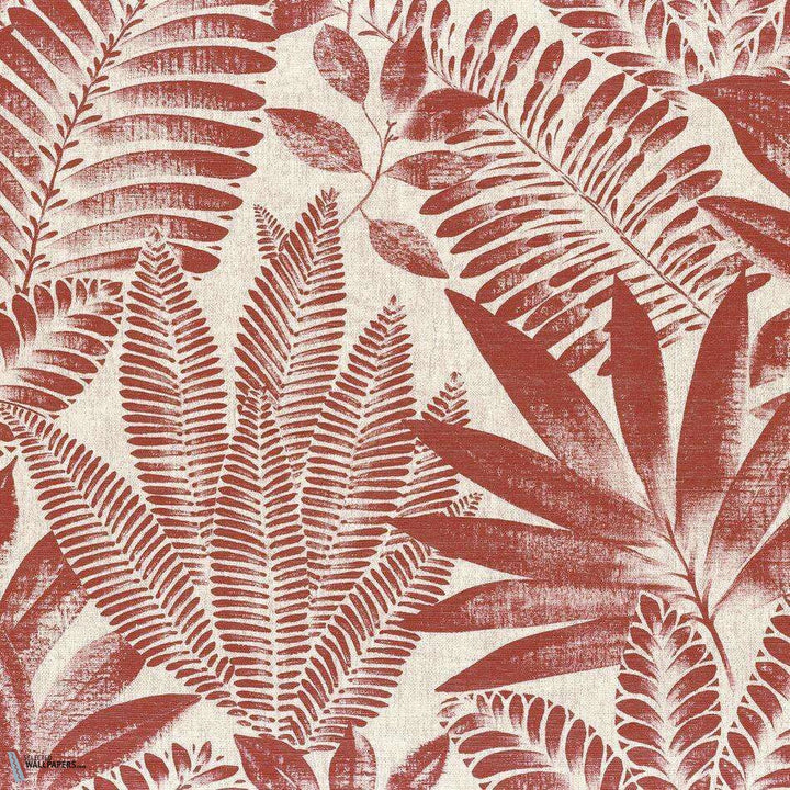 Aloë-behang-Tapete-Casamance-Terracotta/Grege-Rol-75183682-Selected Wallpapers