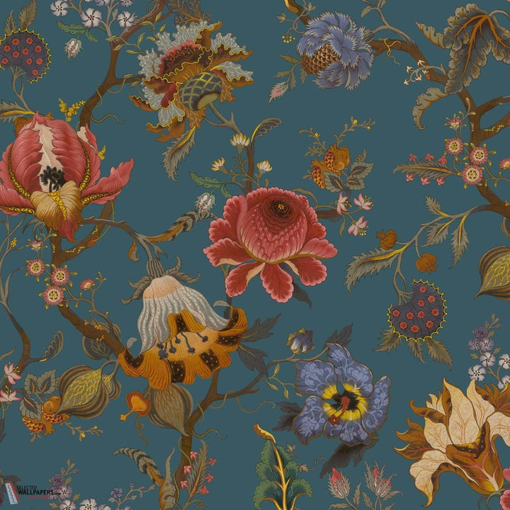 Artemis-House of Hackney-behang-tapete-wallpaper-Petrol-200 cm-Selected-Wallpapers-Interiors