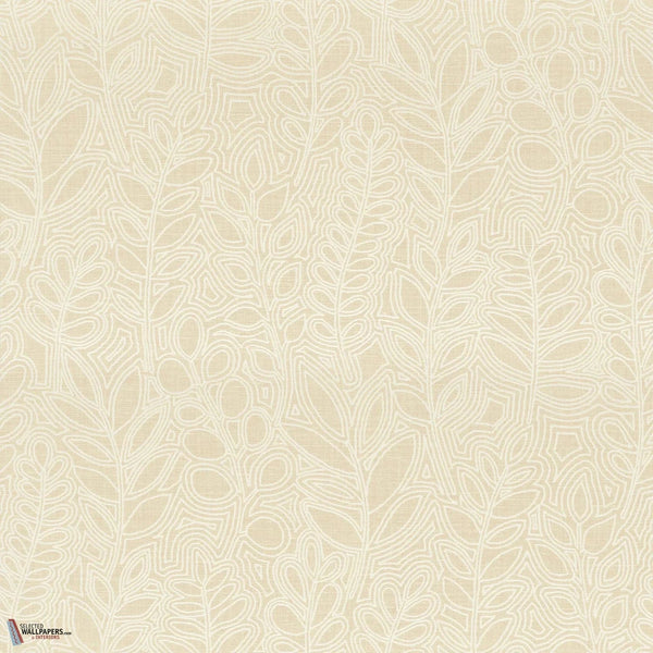 Astragale behang-Casamance-wallpaper-tapete-Ivoire-Rol-Selected-Wallpapers-Interiors