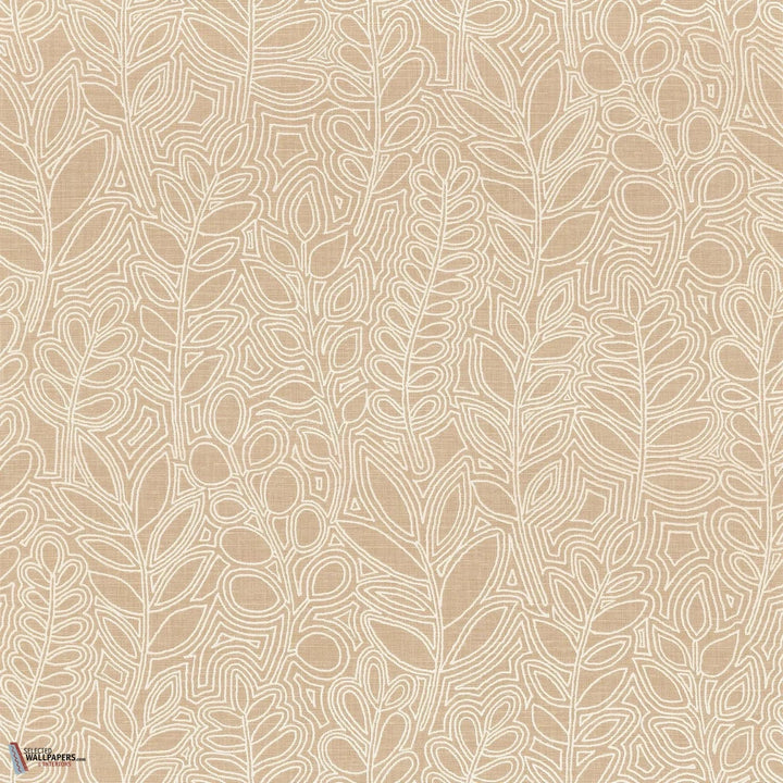 Astragale behang-Casamance-wallpaper-tapete-Sable-Rol-Selected-Wallpapers-Interiors