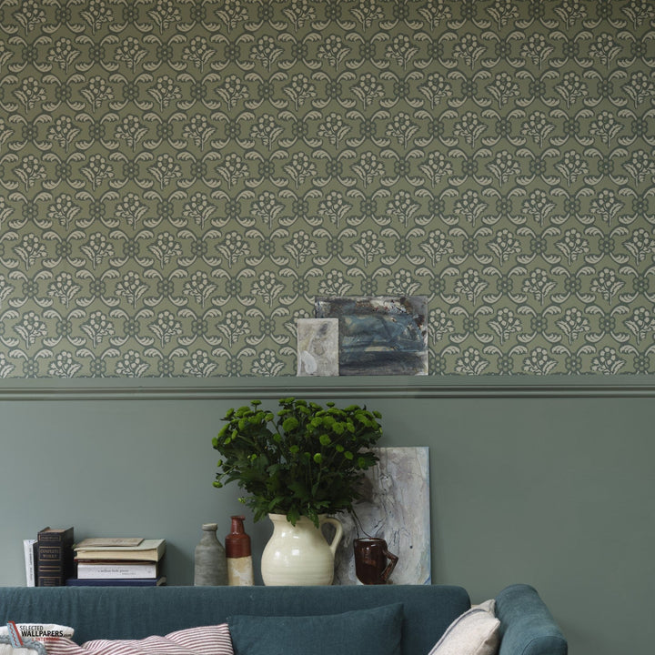 Barace behang-Farrow & Ball-wallpaper-tapete-Selected-Wallpapers-Interiors