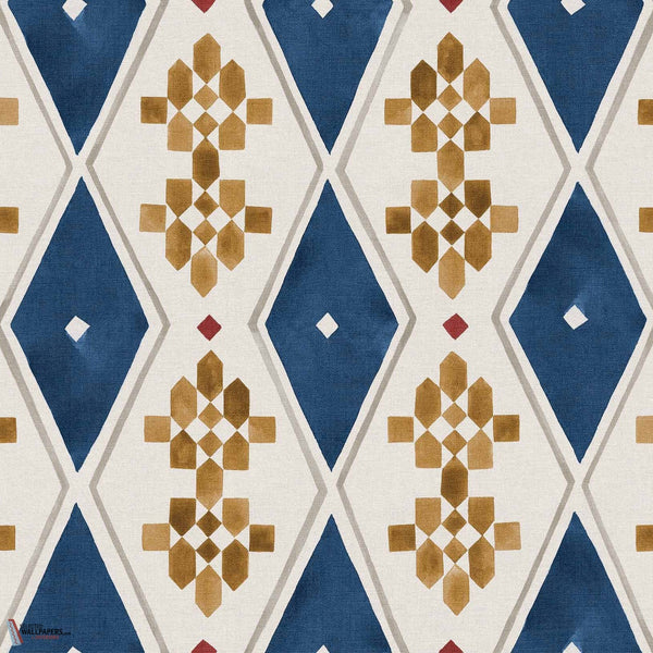 Beldi Rugs behang-Coordonne-wallpaper-tapete-Ultramarine-Rol-Selected-Wallpapers-Interiors