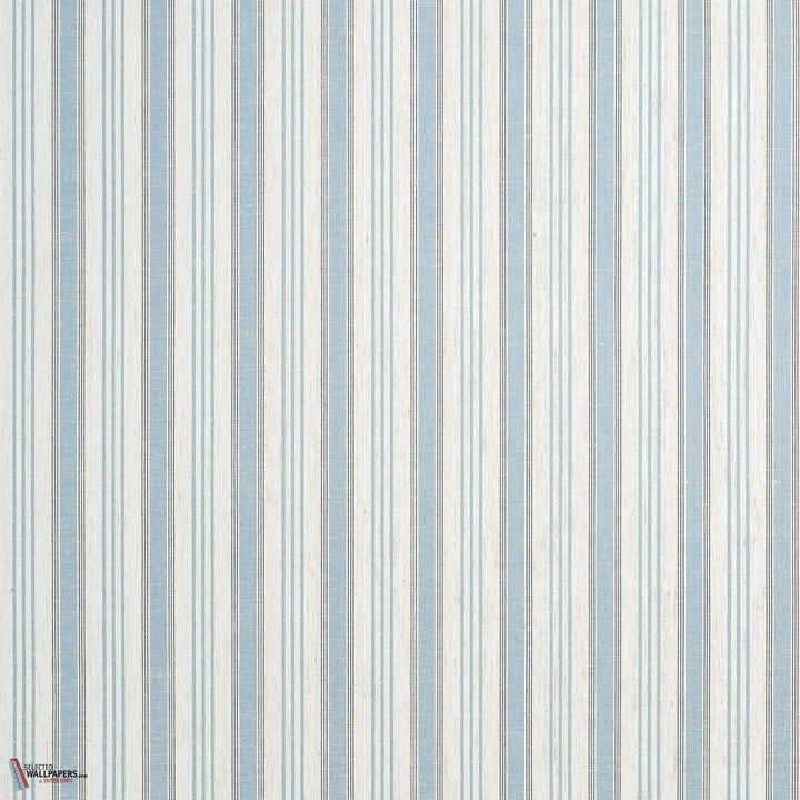 Bennet Stripe behang-Thibaut-wallpaper-tapete-Blue-Rol-Selected-Wallpapers-Interiors