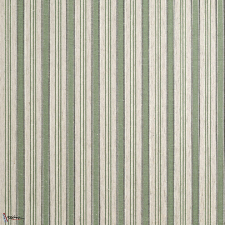 Bennet Stripe behang-Thibaut-wallpaper-tapete-Green-Rol-Selected-Wallpapers-Interiors