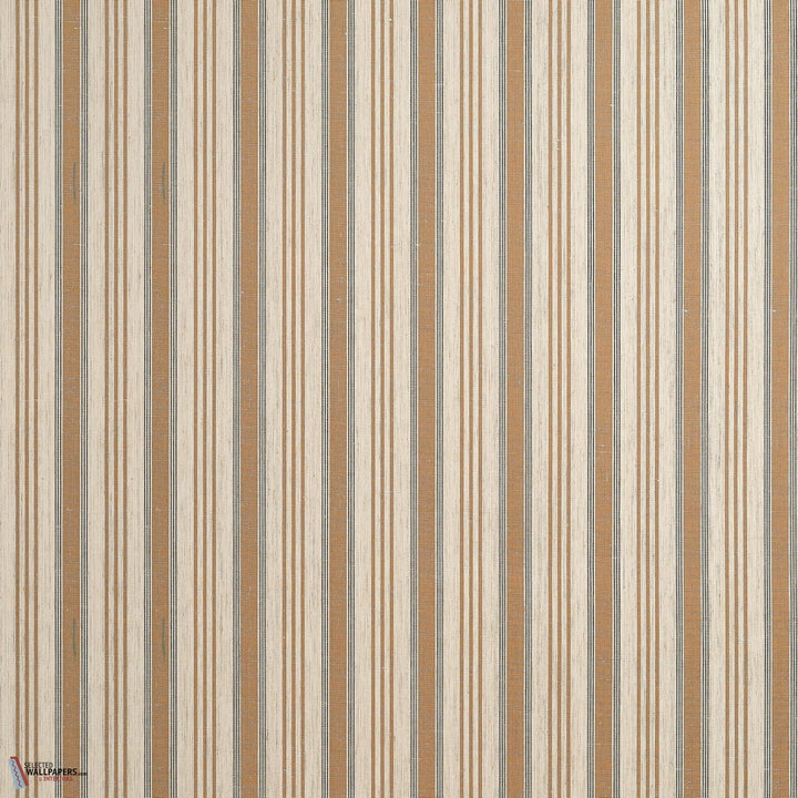 Bennet Stripe behang-Thibaut-wallpaper-tapete-Cognac-Rol-Selected-Wallpapers-Interiors