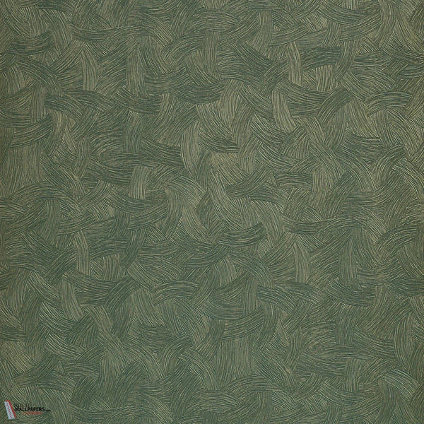 Berenice behang-Casamance-wallpaper-tapete-Emeraude/Dore-Rol-Selected-Wallpapers-Interiors