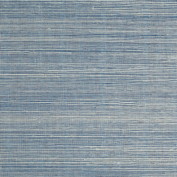 Bermuda Hemp II-Phillip Jeffries-wallpaper-behang-Tapete-wallpaper-Egyptian Blue-Rol-Selected Wallpapers