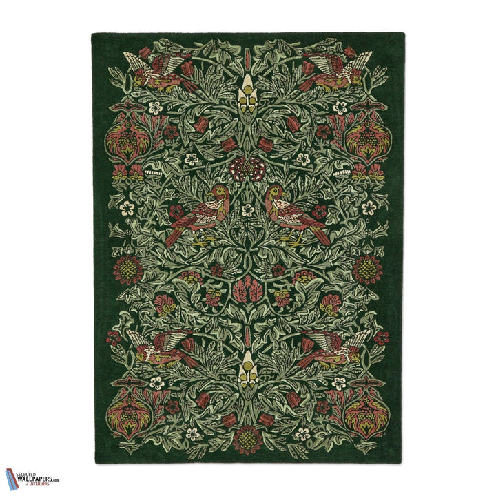 Bird vloerkleed-Vloerkleed-Rug-Teppich-Morris & Co-Tump Green-140 x 200 cm-128307140200-Selected Interiors