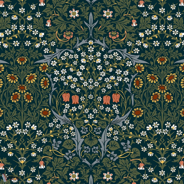 Blackthorn-House of Hackney-behang-tapete-wallpaper-Billiard Green-200 cm-Selected-Wallpapers-Interiors