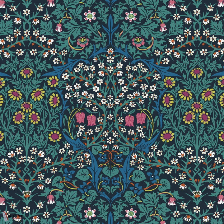 Blackthorn-House of Hackney-behang-tapete-wallpaper-Emerald-200 cm-Selected-Wallpapers-Interiors