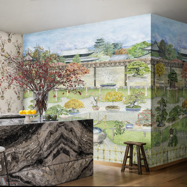 Bonsai Garden behang-Cole & Son-wallpaper-tapete-Selected-Wallpapers-Interiors