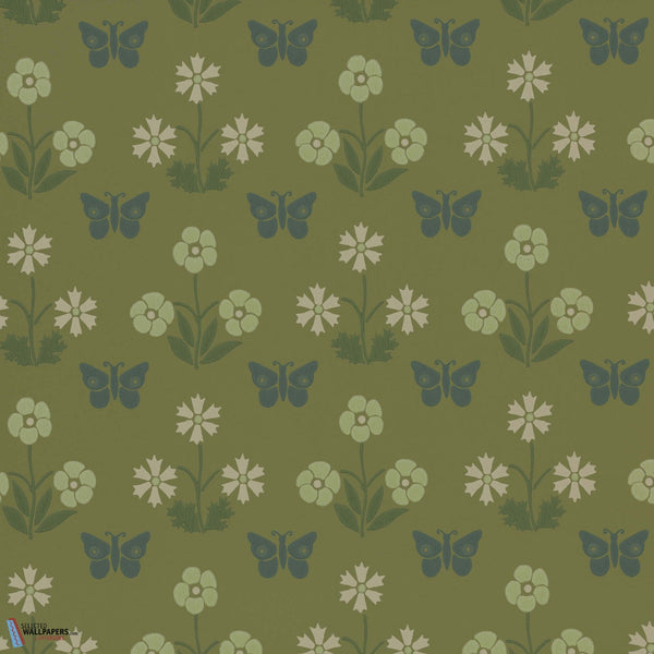 Burges Butterfly-Little Greene-wallpaper-behang-Tapete-wallpaper-Garden-Rol-Selected Wallpapers