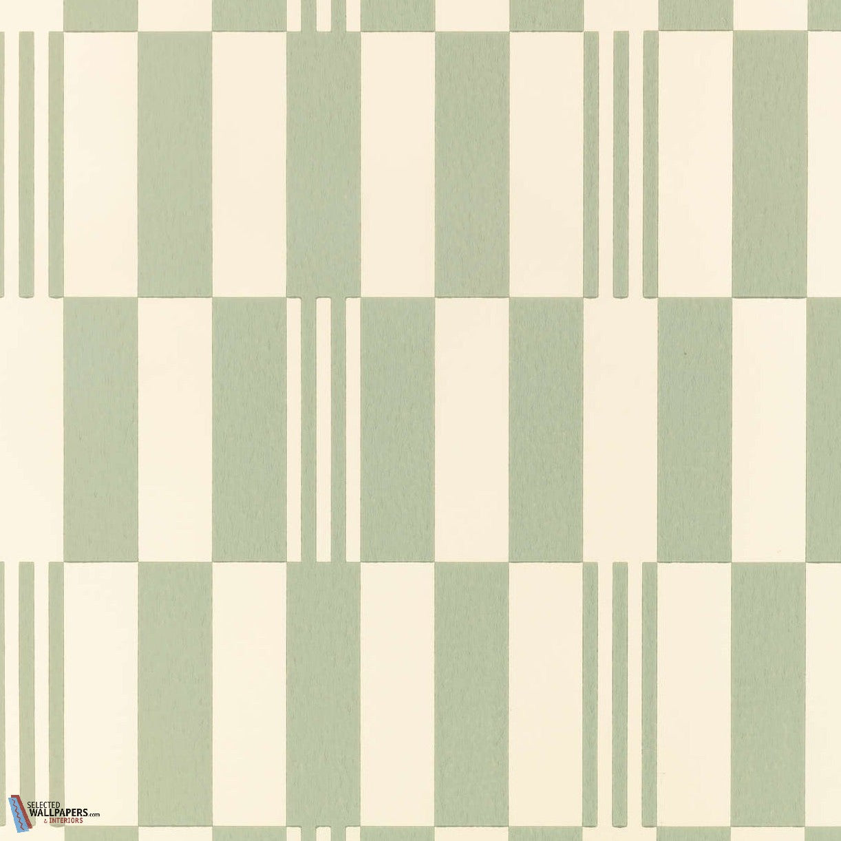 pastel green and white checkerboard Wallpaper | Spoonflower