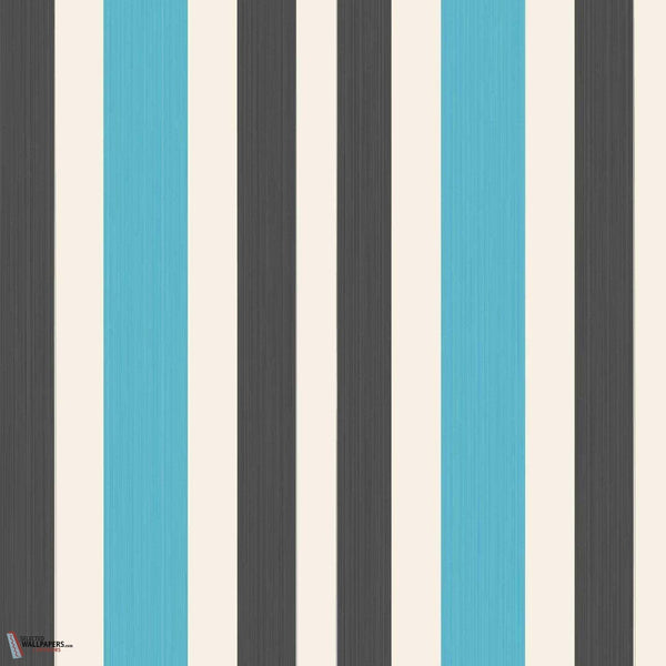 Chromatic Stripe-Behang-Tapete-Farrow & Ball-Off Black-Rol-BP4205-Selected Wallpapers