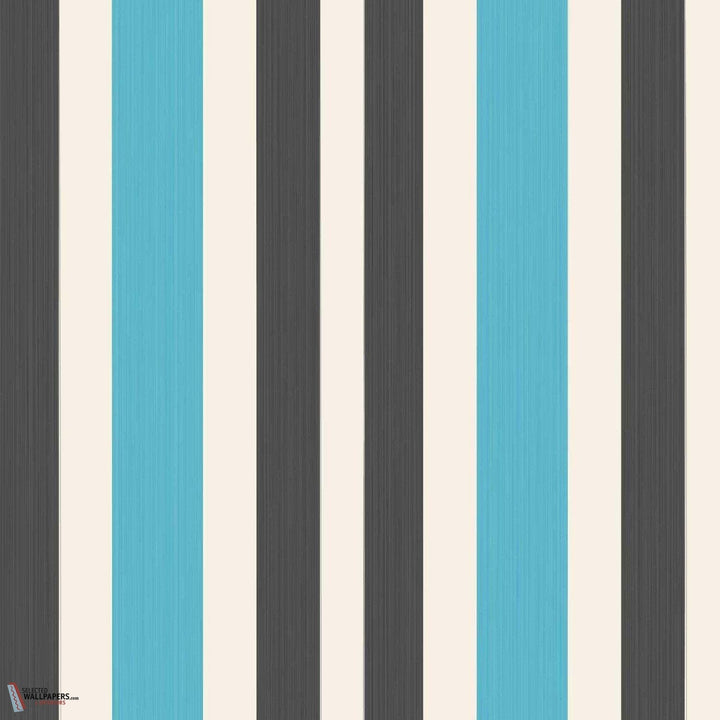 Chromatic Stripe-Behang-Tapete-Farrow & Ball-Off Black-Rol-BP4205-Selected Wallpapers