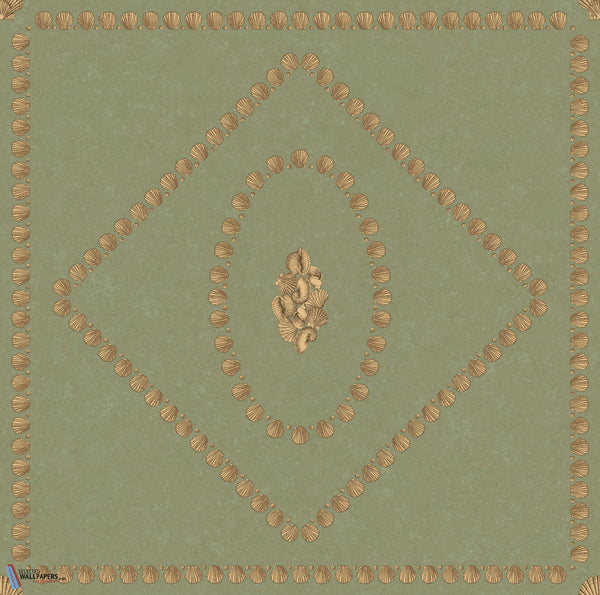 Conchiglie-behang-Tapete-Cole & Son-Antique Gold on Ivy-Rol-123/5026-Selected Wallpapers