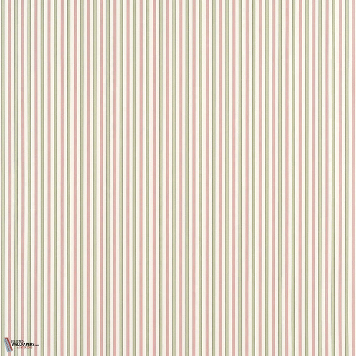 Conner Stripe behang-Thibaut-wallpaper-tapete-Green and Pink-Rol-Selected-Wallpapers-Interiors