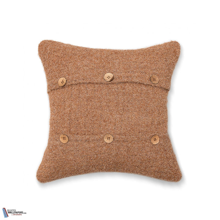 Decke Kussen-Mind the Gap-Kissen-Cushion-Brown-50 x 50 cm-Selected Interiors