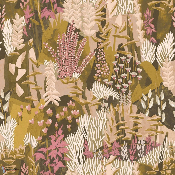 Erica behang-Casamance-wallpaper-tapete-Vert Mousse/Blush-Rol-Selected-Wallpapers-Interiors