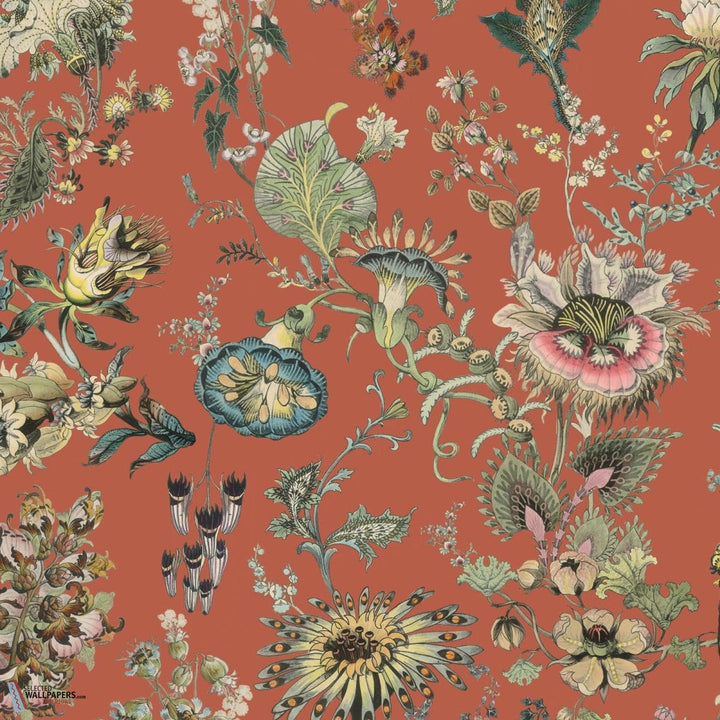 Flora Fantasia-House of Hackney-behang-tapete-wallpaper-Amber-200 cm-Selected-Wallpapers-Interiors