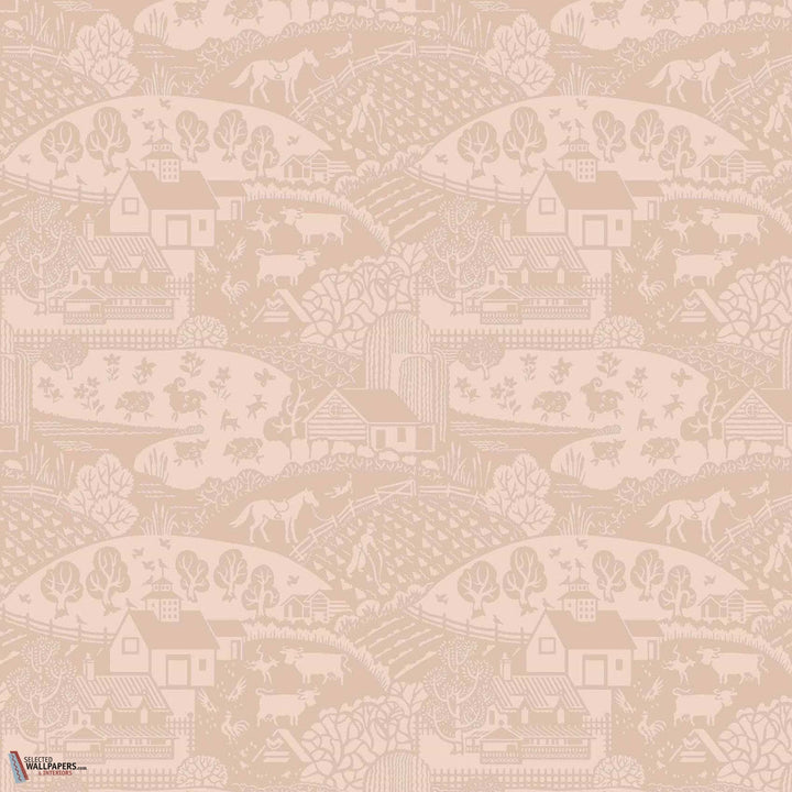 Gable-Behang-Tapete-Farrow & Ball-Setting Plaster-Rol-BP5406-Selected Wallpapers