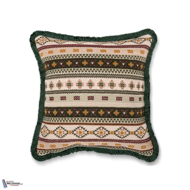 Gaisstein Kussen-Mind the Gap-Kissen-Cushion-Green/Taupe-50 x 50 cm-Selected Interiors