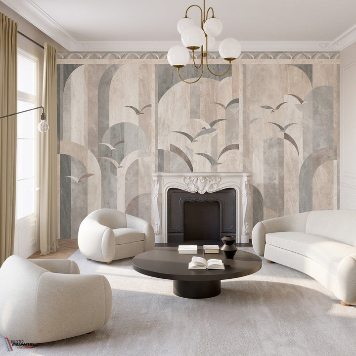 Garigliano behang-Les Dominotiers-wallpaper-tapete-Selected-Wallpapers-Interiors