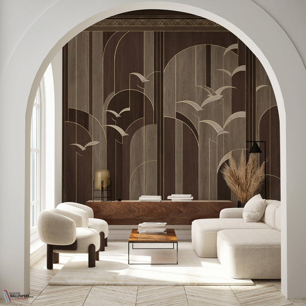 Garigliano behang-Les Dominotiers-wallpaper-tapete-Selected-Wallpapers-Interiors