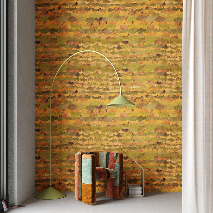 Ginko Biloba-Inkiostro Bianco-behang-tapete-wallpaper-Selected-Wallpapers-Interiors