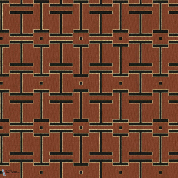 Grid behang-Coordonne-wallpaper-tapete-Clay-Non Woven-Selected-Wallpapers-Interiors