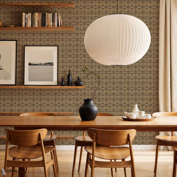 Grid behang-Coordonne-wallpaper-tapete-Selected-Wallpapers-Interiors