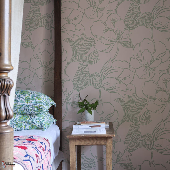 Helleborus behang-Behang-Farrow & Ball-Selected Wallpapers &amp; Interiors