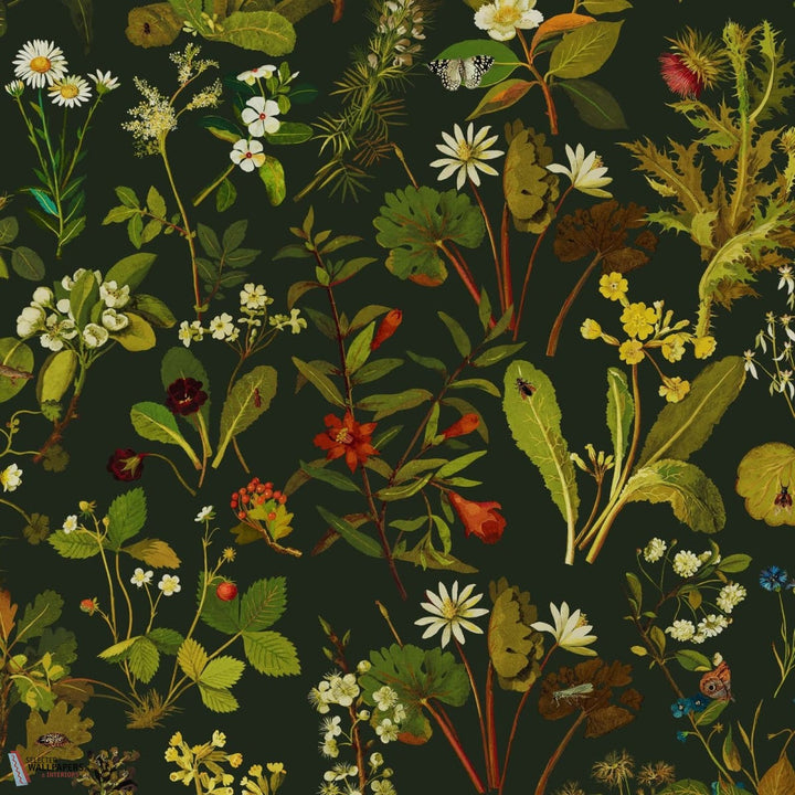 Herbarium-House of Hackney-behang-tapete-wallpaper-Forest Green-200 cm-Selected-Wallpapers-Interiors