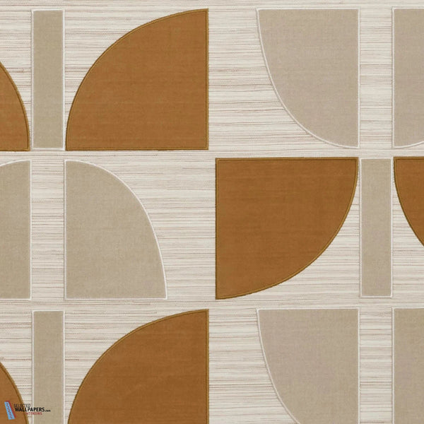 Hikari-Casamance-wallpaper-behang-Tapete-wallpaper-Beige Ocre-Meter (M1)-Selected Wallpapers