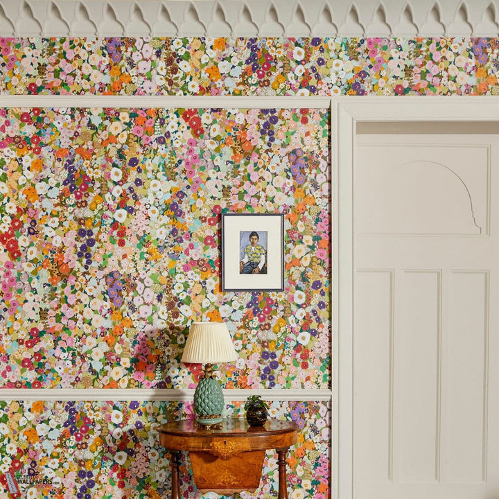 Hollyhocks-House of Hackney-behang-tapete-wallpaper-Selected-Wallpapers-Interiors