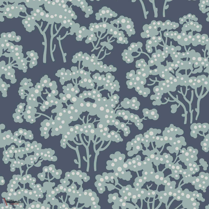 Hornbeam-Behang-Tapete-Farrow & Ball-Dix Blue-Rol-BP5007-Selected Wallpapers