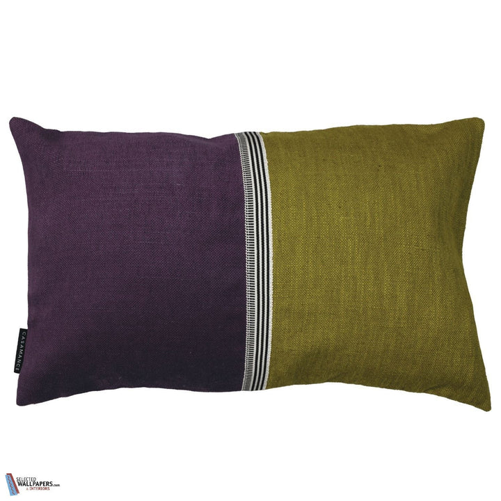 Housse de Coussin Rime-Casamance-kussen-cushion-kissen-Violet Olive-50 x 30 cm-Selected Interiors