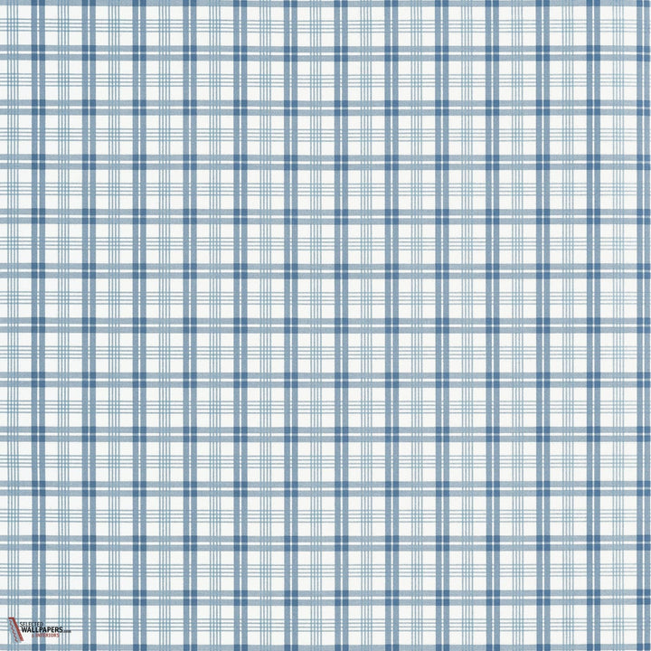 Huntley Plaid behang-Thibaut-wallpaper-tapete-Blue-Rol-Selected-Wallpapers-Interiors