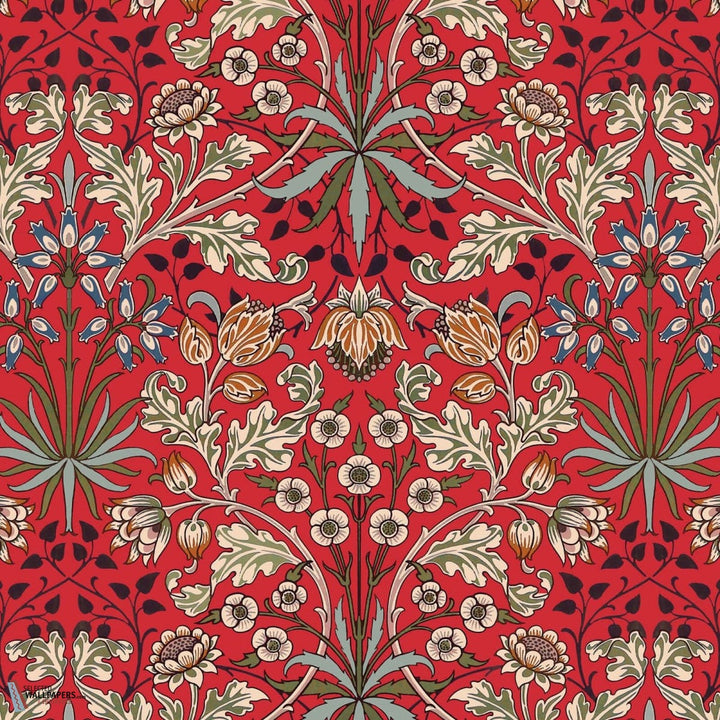 Hyacinth-House of Hackney-behang-tapete-wallpaper-Scarlet Red-200 cm-Selected-Wallpapers-Interiors