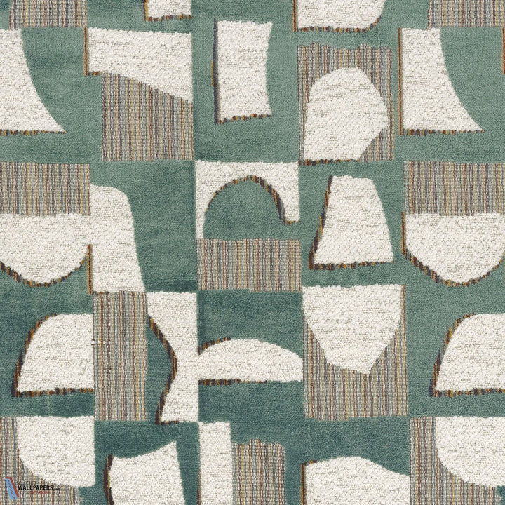 Hymne stof-Casamance-Celadon-Meter (M1)-Selected-Wallpapers-Interiors