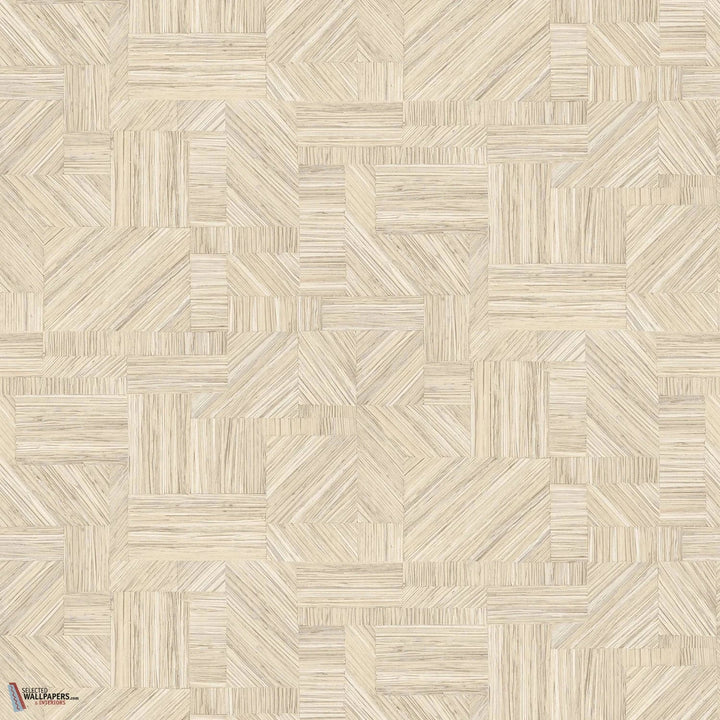 Imbrication behang-Casamance-wallpaper-tapete-Ivoire-Rol-Selected-Wallpapers-Interiors