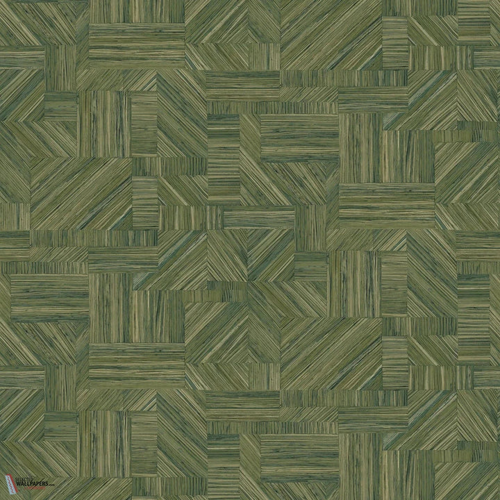 Imbrication behang-Casamance-wallpaper-tapete-Vert de Mousse-Rol-Selected-Wallpapers-Interiors