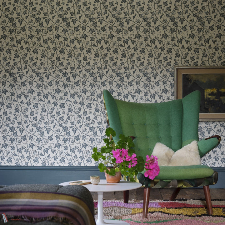 Ivy behang-Farrow & Ball-wallpaper-tapete-Selected-Wallpapers-Interiors